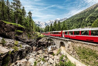 ANKARA’DAN BERNİNA EXPRESS ILE  BİR AVRUPA MASALI TURU