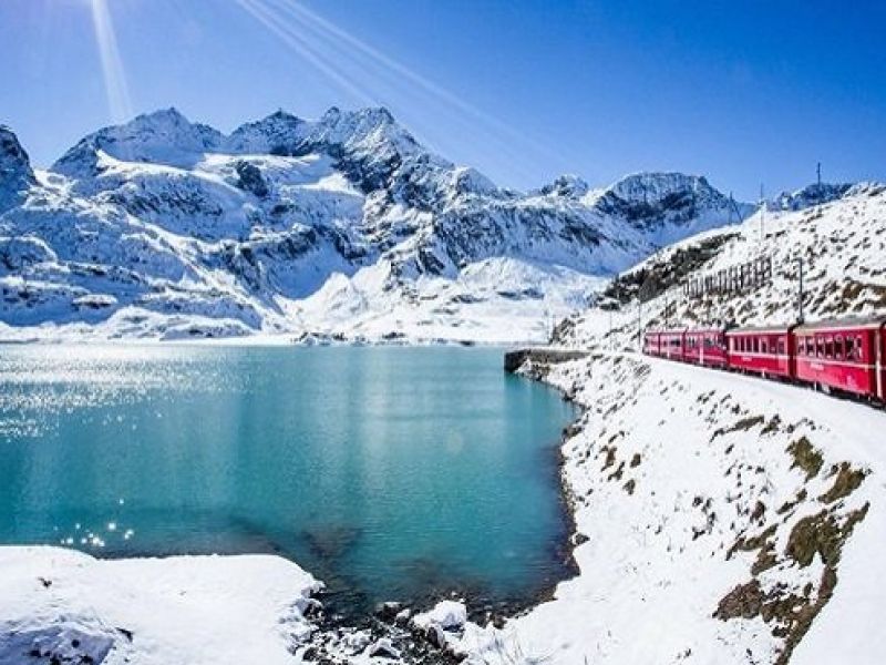 BERNİNA EXPRESS ILE  BİR AVRUPA MASALI TURU Türk Hava Yolları ile 7 gece