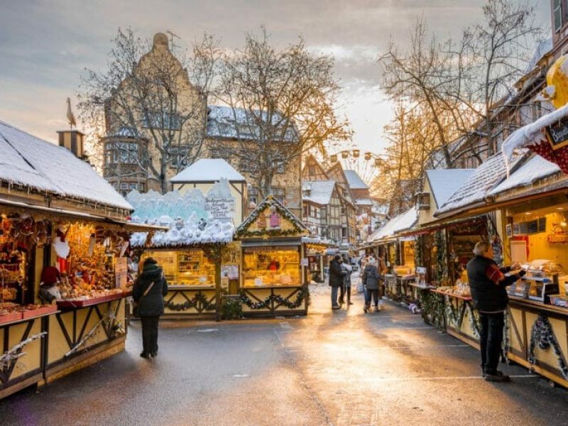 Dolu Dolu Noel Pazarları Alsace & Colmar & Strazburg Rotası Turu V2