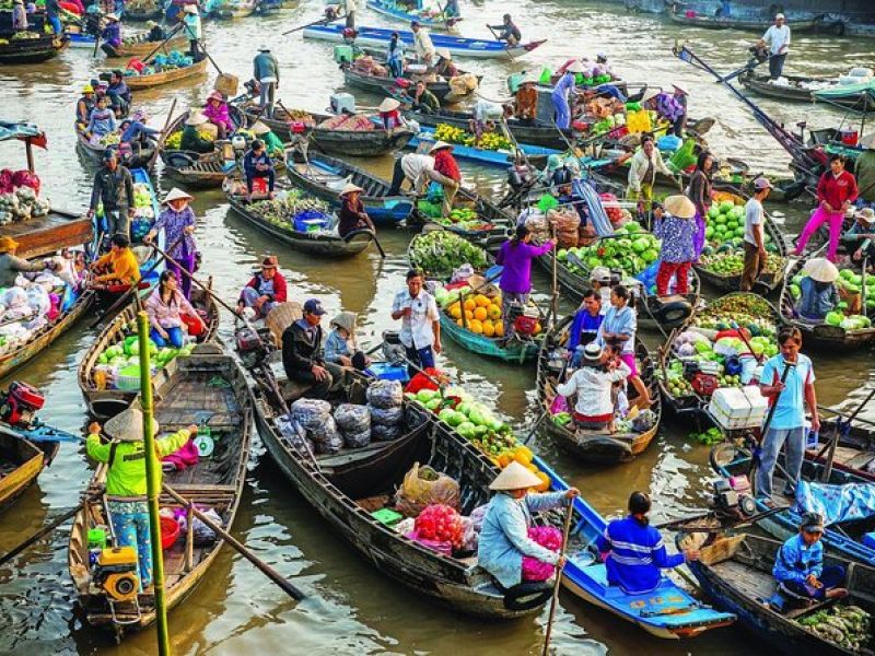 Dolu Dolu Kuzeyden Güneye Vietnam ve Kamboçya Turu Rotası