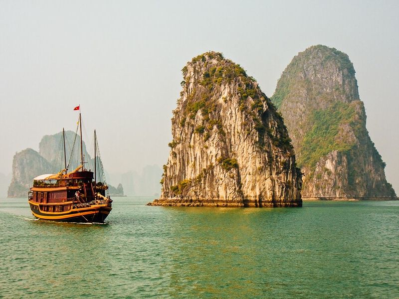 Dolu Dolu Kuzeyden Güneye Vietnam ve Kamboçya Turu Rotası