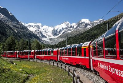 İzmir'den Direkt Aktarmasız Uçakla Bernina Express Keyfi ile İsviçre - Fransa - Liechtenstein - İtalya